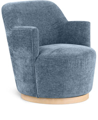 Clarita - Chenille Swivel Accent Chair