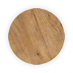 Millwork - Round Coffee Table - Light Brown