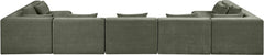 Stellar - 7 Piece Chenille Fabric Upholstered Modular Sectional