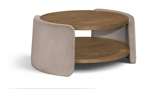 Wren - Velvet And Oak Veneer Coffee Table