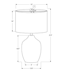 Lighting, Table Lamp, Ceramic, Transitional - Black / Cream