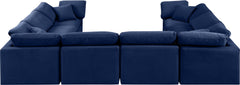 Indulge - Velvet 8 Piece Modular Sectional