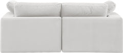 Comfy - Velvet Modular Sofa 2 Seats