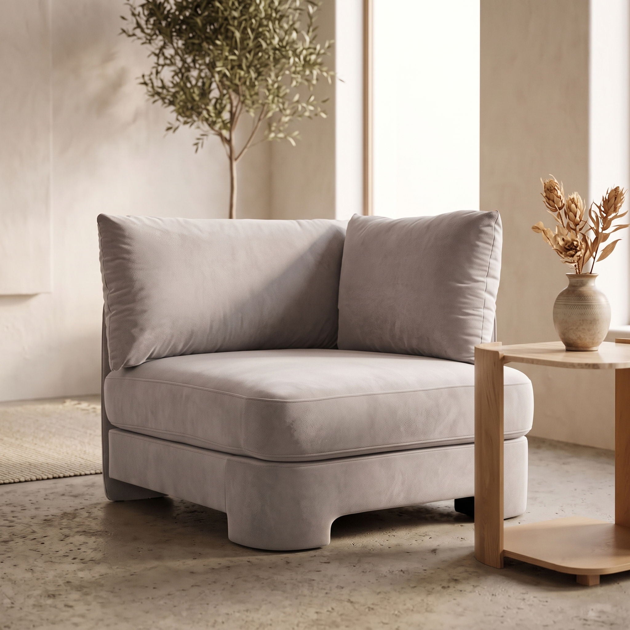 Hammond - Velvet Performance Fabric Upholstered Chair