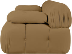 Orin - Velvet Performance Fabric Upholstered 2 Piece Modular Sofa