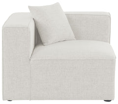 Cube - Linen Corner Chair