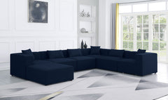Cube - Linen 7 Piece Modular Sectional