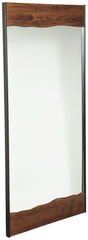 Panchali - Brown / Black - Floor Mirror