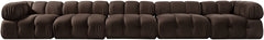 Orin - Fabric Velvet 5 Piece Modular Sofa
