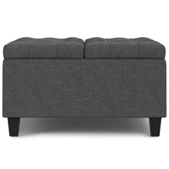 Harrison - Upholstered Coffee Table Storage Ottoman