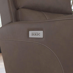 Carter - Power Recliner With Power Headrest & Lumbar - Cappuccino