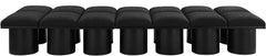 Pavilion - 14 Piece Modular Bench With Black Base