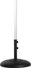 Fiji - Aluminum Patio Umbrella With Round Black And White Base