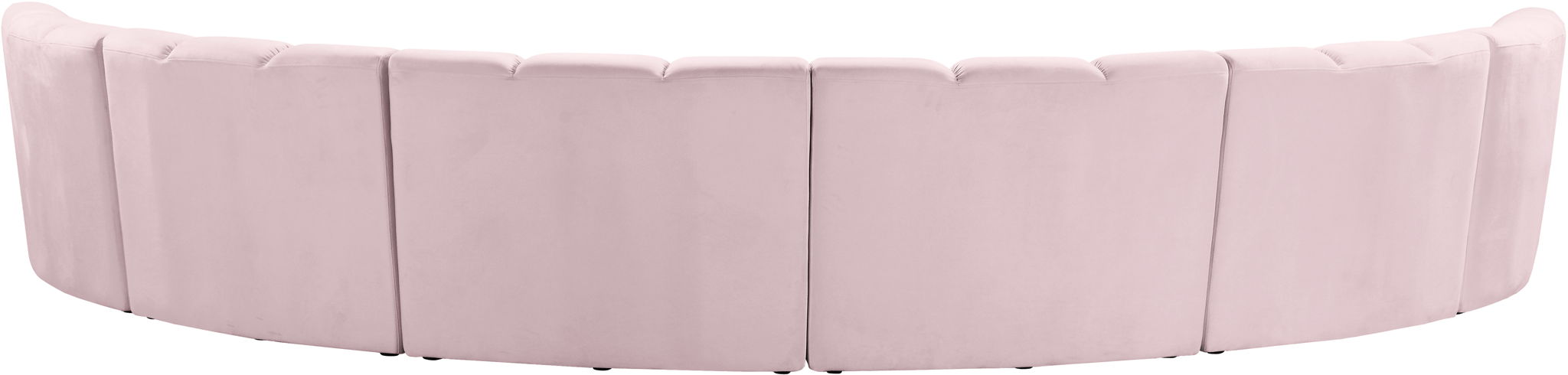 Infinity - 6 Piece Velvet Modular Sectional