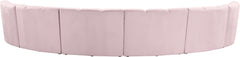 Infinity - 6 Piece Velvet Modular Sectional