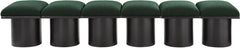 Pavilion - 6 Piece Modular Bench With Black Base