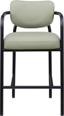 Serava - Vegan Leather Upholstered Bar Stool