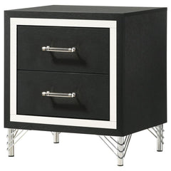 Lucia - 2-Drawer Nightstand - White
