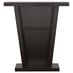 Evanna - 2-Shelf Engineered Wood Console Table - Cappuccino