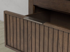 Athens - Open Nightstand - Dark Brown