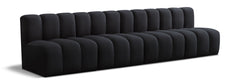 Arc - Velvet 4 Seats Modular Sofa