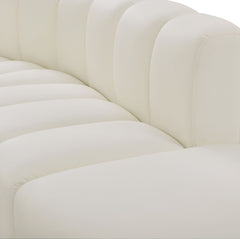 Arc - Faux Leather 6 Piece Modular Sofa