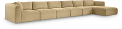 Shaggy - 6 Piece Modular Sectional With Chaise
