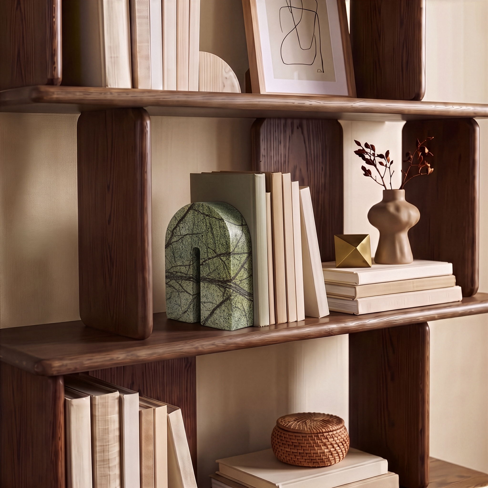 Phillipe - Genuine Marble Bookend