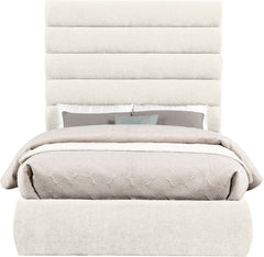 Adam - Chenille Fabric Bed With 70.5" Headboard