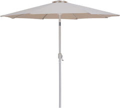Fiji - Aluminum Patio Umbrella With Square White Base