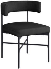 Rivage - Durable Dining Chair With Black Frame (Set of 2)