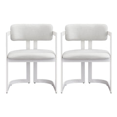 Upholstered Dining Armchairs (Set of 2)