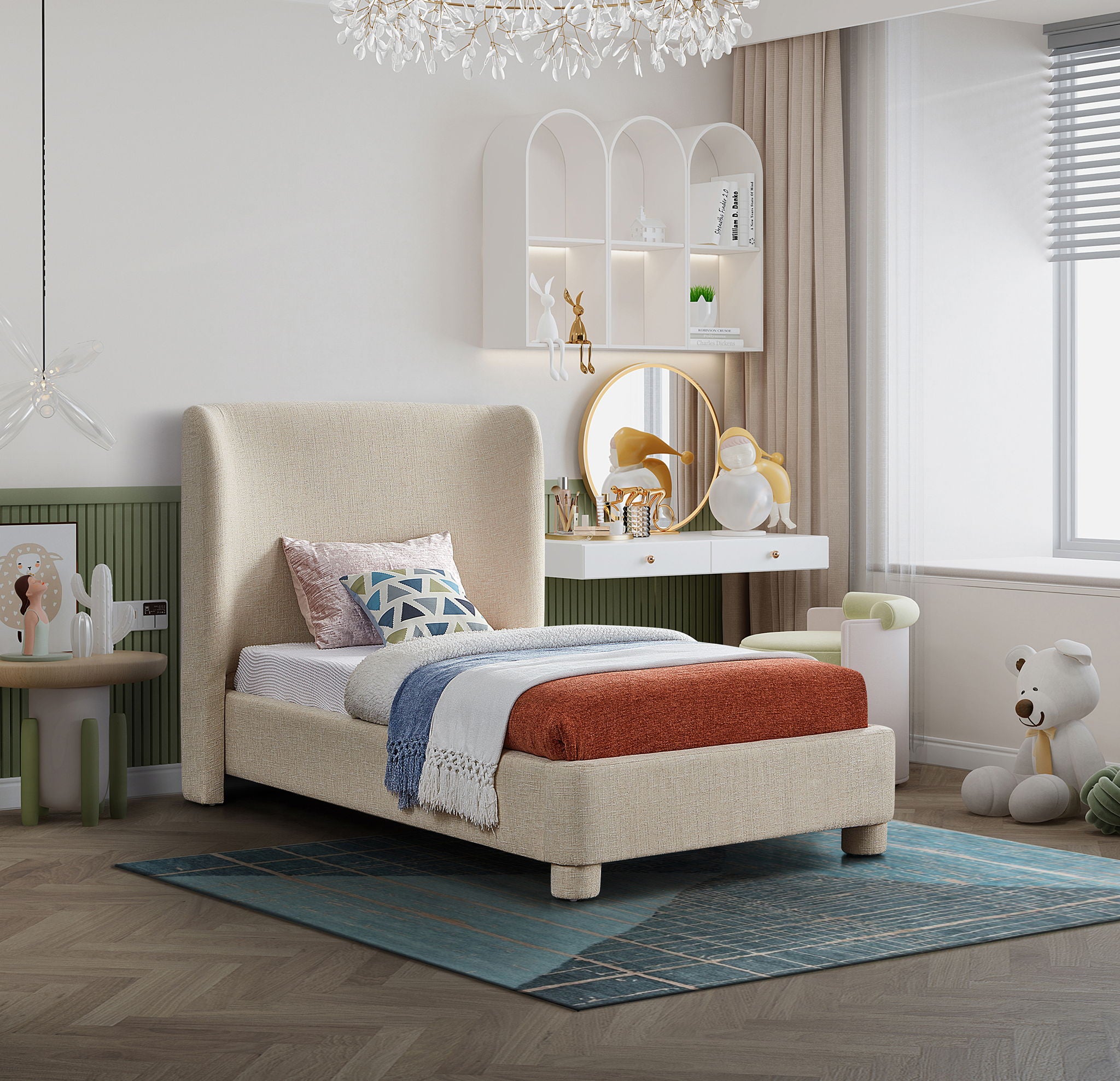 Penny - Polyester Fabric Bed