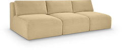 Shaggy - 3 Seat Modular Armless Sofa