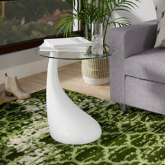 Lava - Accent Table With Curved Base