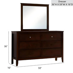 Daniel - Dresser, 6 Drawer