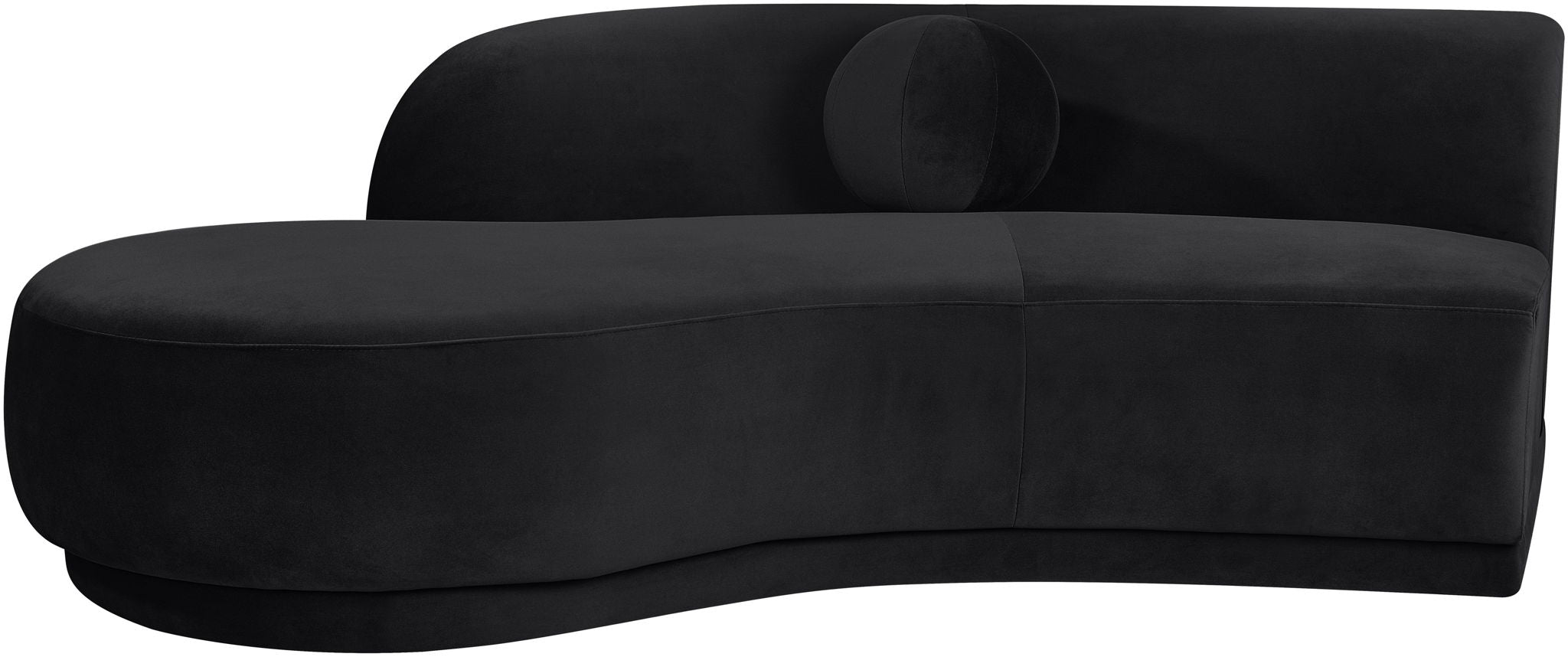 Avra - 86" Velvet Performance Fabric Upholstered Sofa