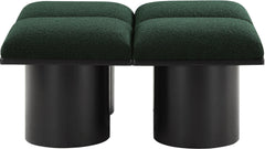 Pavilion - 4 Piece Modular Bench With Black Base