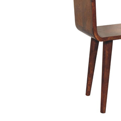 Minimalist Open Curved Nightstand