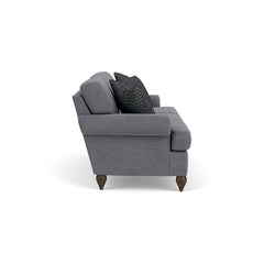 Moxy - Fabric Sofa, T-Shaped Seat Cushion, Rolled Arms