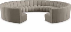 Infinity - 11 Piece Boucle Modular Sectional