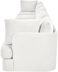 Hammond - Velvet Performance Fabric Upholstered 5 Piece Sofa