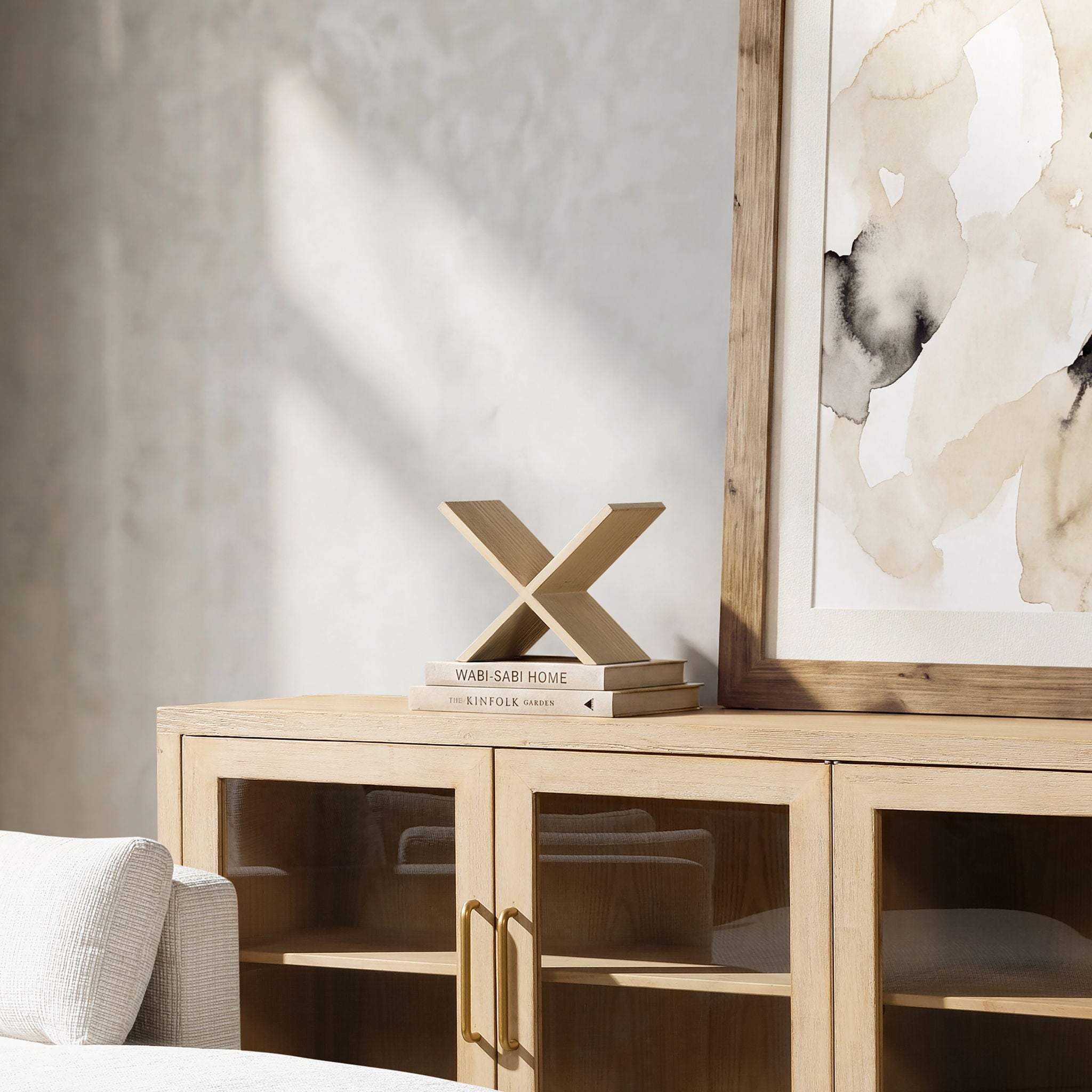 Otto - X Shaped Display Shelf