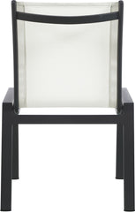 Nizuc - Outdoor Patio Dining Chair With Gray Frame (Set of 2)