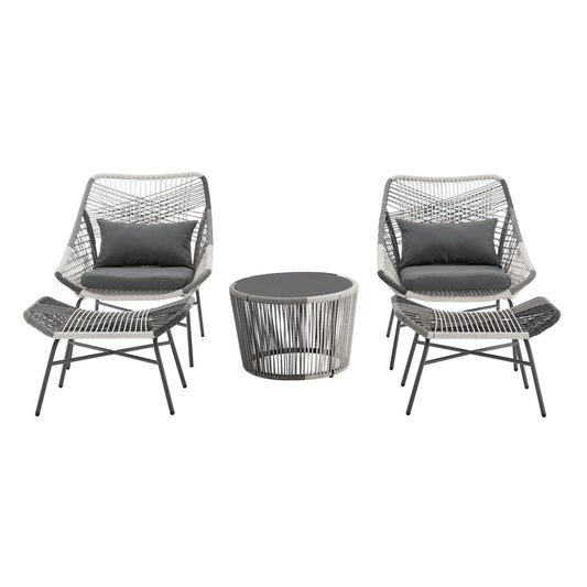 Ashland - 5 Piece Outdoor Conversation Set