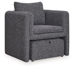 Vreni - Charcoal / Black - Accent Chair