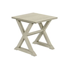 Compact Accent End Table, Square, Transitional