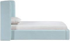 Kendall - Linen Textured Fabric Upholstered Bed