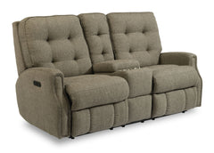 Devon - Reclining Loveseat, Nailhead Trim