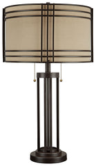 Hanswell - Dark Brown - Metal Table Lamp